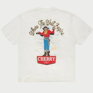 NWT Cherry Los Angeles - Big Tex “Where The West Begins” T-Shirt